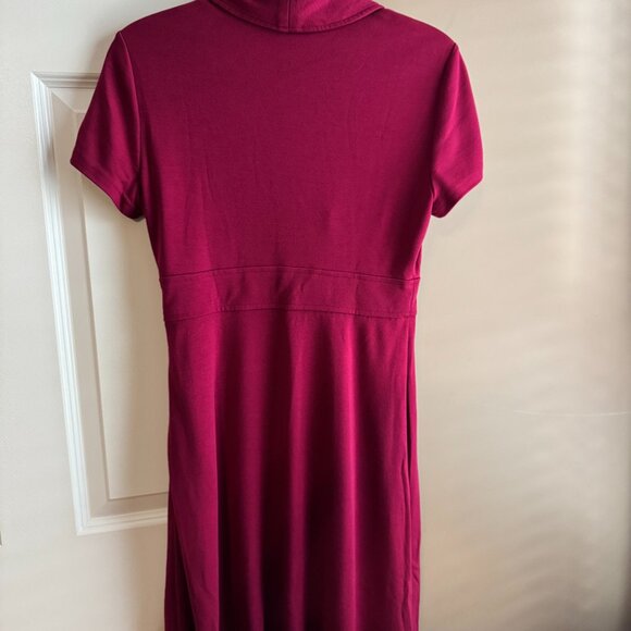 Muse Maroon Dress, size 6 - Picture 5 of 6